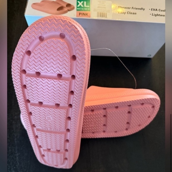 32 Degrees Unisex Cushion Slide Cloud slides, light pink XL - Picture 8 of 8